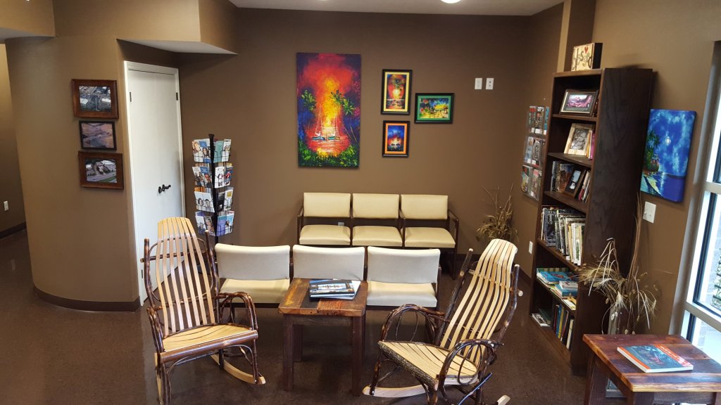 Reception area