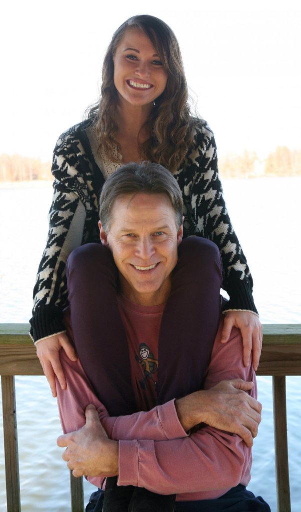 Dr. Wiedower and his daughter