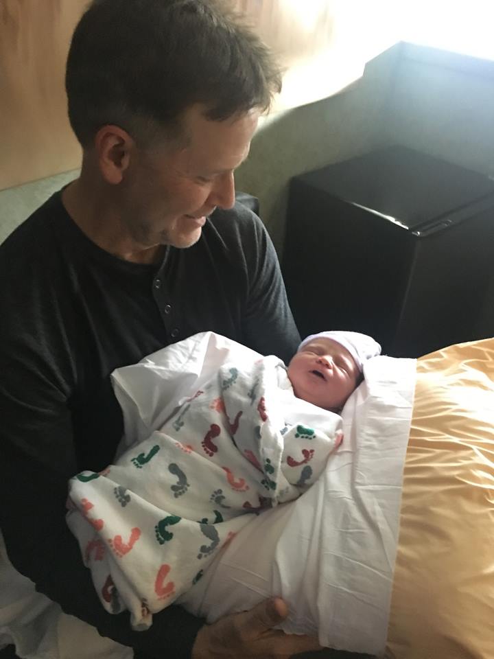 Dr. Wiedower and his grandson