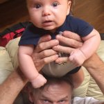 Dr. Wiedower and his grandson