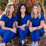 Hygienists from left to right: Holly, Jocelyne, Blythe