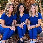 Hygienists from left to right: Holly, Jocelyne, Blythe