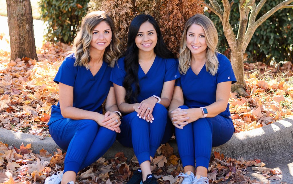 Hygienists from left to right: Holly, Jocelyne, Blythe